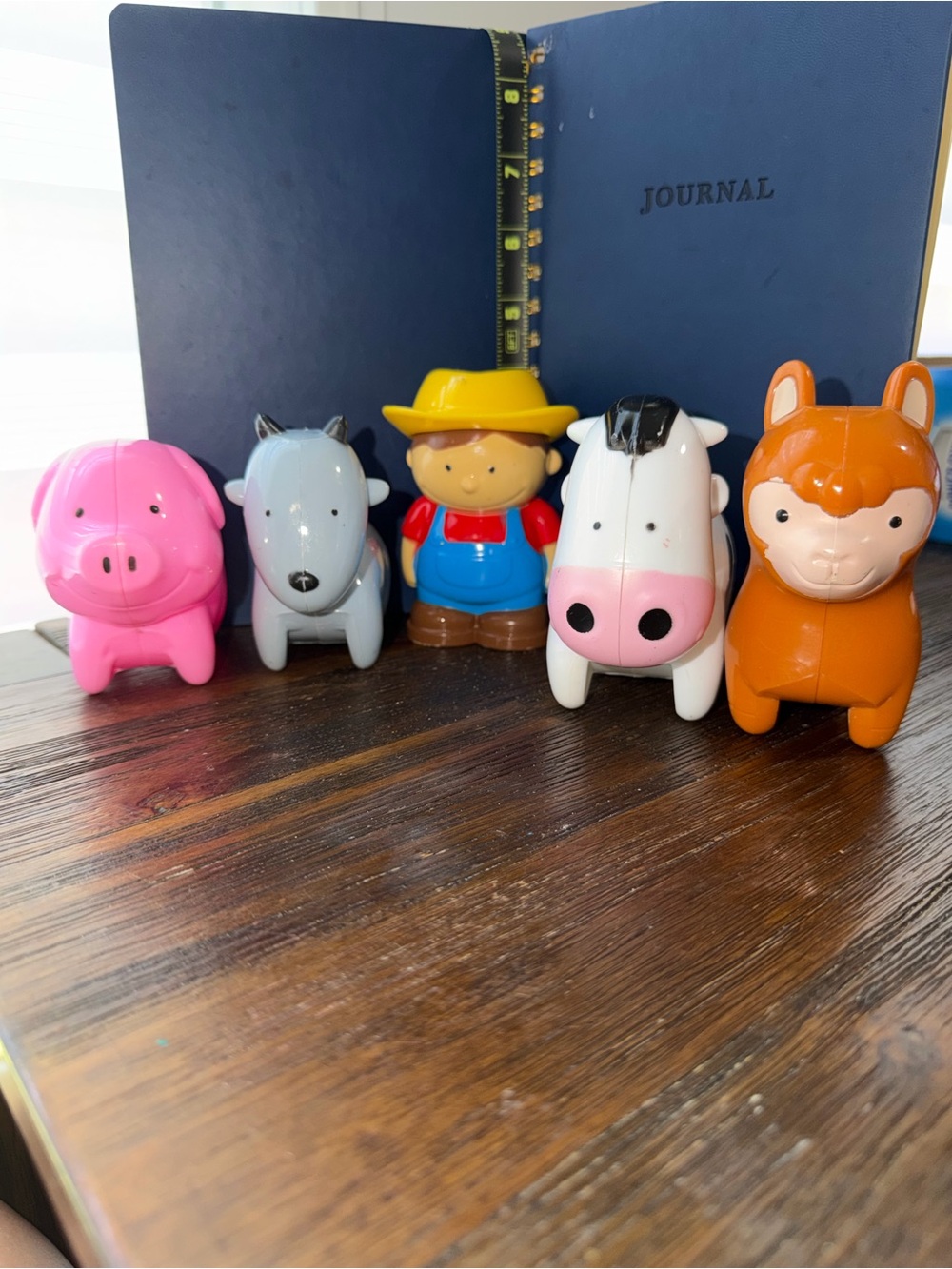 Boley Toddler Farm Replacement Part Animals/Farmer Lot of 5